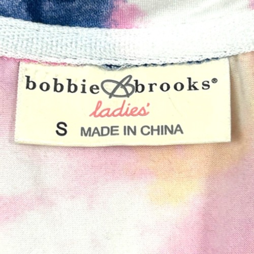 Bobbie Brooks Sweatshirt Womens Small‎ Multicolor Tie Dye Quarter Zip Pullover - Picture 4 of 9